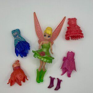 Disney Tinkerbell Dress Up Doll + Outfits